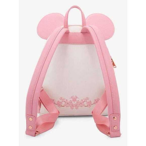Loungefly Disney Minnie Mouse Cherry Blossom Ears Mini Backpack main image 7